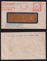 Australia 1944 Meter Cover 2½p SYDNEY MILPO SHOWGRAUND Advertising DFO District Finance Officer - Cartas & Documentos