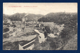 Luxembourg.Faubourg De Clausen. Cheminées D'usines. L'Alzette Et Les Rochers De Mansfeld. 1912 - Luxemburg - Stad