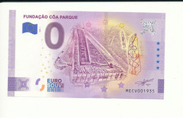 Billet Touristique 0 Euro - FUNDAÇÃO CÔA PARQUE - MECV - 2020-1 -  n° 1935 - Autres & Non Classés