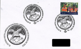 SPAIN. POSTMARK. CHRISTMAS. ESTERU. LAREDO. 2022 - Macchine Per Obliterare (EMA)