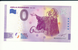 Billet Touristique 0 Euro - AMÁLIA RODRIGUES 1920 - 2020 - MEDE  - 2020-1 -  ANNIV N° 3937 - Autres & Non Classés