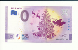 Billet Touristique 0 Euro - FELIZ NATAL - MEDH - 2020-1 - ANNIV -  n° 2742 - Billet épuisé - Autres & Non Classés