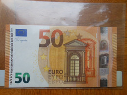 50 Euro-Schein Unc. Lagarde UA, Unc. - 50 Euro