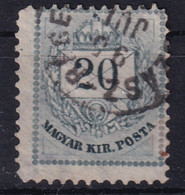 HUNGARY 1874-76 - Canceled - Sc# 17b - Gebraucht