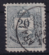 HUNGARY 1874-76 - Canceled - Sc# 17b - Oblitérés