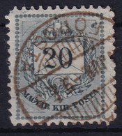 HUNGARY 1874-76 - Canceled - Sc# 17b - Usado