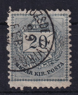 HUNGARY 1874-76 - Canceled - Sc# 17b - Gebraucht