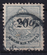 HUNGARY 1874-76 - Canceled - Sc# 17b - Gebraucht