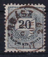 HUNGARY 1874-76 - Canceled - Sc# 17b - Gebraucht