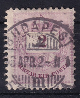 HUNGARY 1874-76 - Canceled - Perf. 11 1/2 - Sc# 13b - Usati