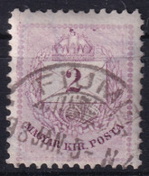 HUNGARY 1874-76 - Canceled - Perf. 11 1/2 - Sc# 13b - Oblitérés