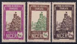 NIGER 1939/40 - MLH - YT 82, 83, 85 - Neufs