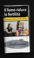 Tabacco Pacchetto Di Sigarette Italia - Rothmans Blu 2017 N.5 Da 20 Pezzi - Vuoto - Etuis à Cigarettes Vides