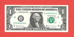 Top-Rarität ! REPEATER-Note: 1 US-Dollar [2017] > B31900319A < {$002-REP1} - Nationale Valuta