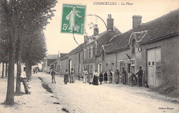 FRANCE - 17 - COURCELLES - La Place - Poste - Tabac - Carte Postale Ancienne - Sonstige & Ohne Zuordnung