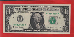 Top-Rarität ! REPEATER-Note: 1 US-Dollar [2017] > B86308630A < {$004-REP1} - Nationale Valuta