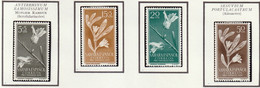 SAHARA ESPAGNOL - Fleurs, Mufliers - Y&T N° 113-116 - 1956 - MNH - Sahara Español