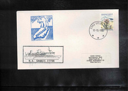 Groenland / Greenland 1992 Ship SAQQIT ITTUK - Storia Postale