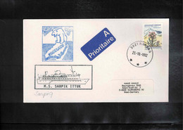 Groenland / Greenland 1992 Ship SAQQIT ITTUK - Storia Postale