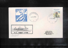 Groenland / Greenland 1992 Ship SAQQIT ITTUK - Storia Postale