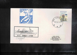 Groenland / Greenland 1992 Ship SAQQIT ITTUK - Storia Postale