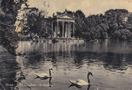 Roma - Villa Borghese - 1954 - Parques & Jardines