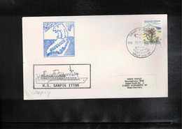 Groenland / Greenland 1992 Ship SAQQIT ITTUK - Storia Postale