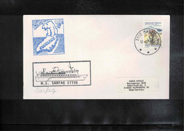 Groenland / Greenland 1992 Ship SAQQIT ITTUK - Storia Postale