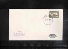 Groenland / Greenland 1992 Ship NIVI ITTUK - Storia Postale