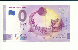 Billet Touristique 0 Euro - MERRY CHRISTMAS - PEBD- 2020-1 - N° 2198 - Autres & Non Classés