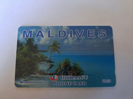 MALEDIVEN /MALDIVES  GPT CARD   109MLDB / Units 20  / COCONUT PALMS /MALDIVES    **12056** - Maldivas