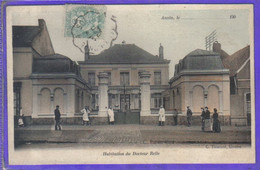 Carte Postale 59. Anzin  Habitation Du Docteur Relle   Très Beau Plan - Anzin