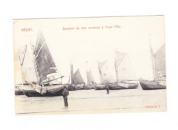 Souvenirs De Mes Vacances - HEYST / HEIST - Bateaux De Pêche - Bateau   (B328) 1743 - Heist