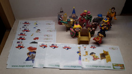 2004 Ferrero - Kinder Surprise - C16 - C28  The Kingdom Of Fun - Complete Set + 13 BPZ's - Monoblocchi