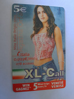 BELGIUM PHONE  XL-CALL  € 5,00  - /  CARDS   MISS ITALIA/BELGIE / USED  CARD  ** 12069 ** - Without Chip