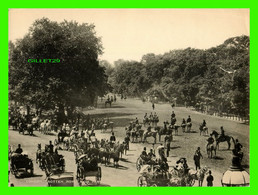 LONDON, UK - ROTTEN ROW, HYDE PARK - CARRIAGE, PEOPLES, HORSES - DIMENSION 15 X 20 Cm - - Hyde Park