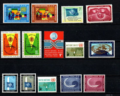 Nations-Unis - New York YT 96-109 Année Complète 1962 Neuf Sans Charnière - XX - MNH - Unused Stamps