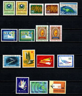 Nations-Unis - New York YT 110-118 + PA 8-14 Année Complète 1963 Neuf Sans Charnière - XX - MNH - Unused Stamps