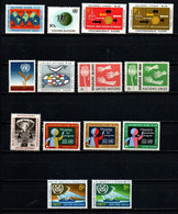 Nations-Unis - New York YT 119-132 Année Complète 1964 Neuf Sans Charnière - XX - MNH - Unused Stamps