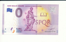 Billet Touristique 0 Euro - GAIO GIULIO CESARE I PERSONAGGI CHE HANNO FATTO LA STORIA - SECC- 2020-1 - N° 1319 - Autres & Non Classés