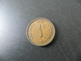 Rhodesia 1 Cent 1970 - Rhodesien