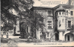 17 PONT L'ABBE D'ARNOULT - Canton De ST PORCHAIRE - Château LA CHAUME - Pont-l'Abbé-d'Arnoult