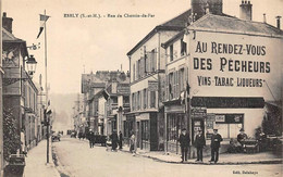 Esbly          77           Rue Du Chemin De Fer   Tabac  Au Rendez-Vous Des Pêcheurs          (voir Scan) - Esbly