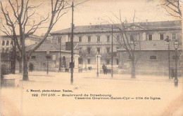 Thèmes - Militaria - Casernes -TOULON - Caserne Gouvion Saint Cyr - Boulevard De Strasbourg - Carte Postale Ancienne - Kasernen