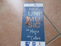 Festival UNIMUSIC Musica Cultura Federico II Napoli 2019 Nuova Orchestra Scarlatti - Programmes