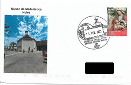 SPAIN. POSTMARK. MEDALISTIC MUSEUM. NULES. 2023 - Frankeermachines (EMA)