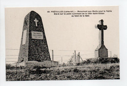 - CPA PRÉFAILLES (44) - Monument Aux Morts Pour La Patrie - Edition Chapeau N° 99 - - Préfailles