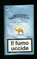 Busta Di Tabacco (Vuota) - Camel Blu 20g - Etiquetas