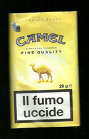 Busta Di Tabacco (Vuota) - Camel Fine Quality 20g - Etiquettes