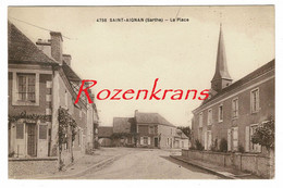Delcampe - SAINT AIGNAN LA PLACE Sarthe CPA France Frankrijk Carte Postale - Altri & Non Classificati